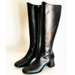 Novak Leather Boot - Midnight Black