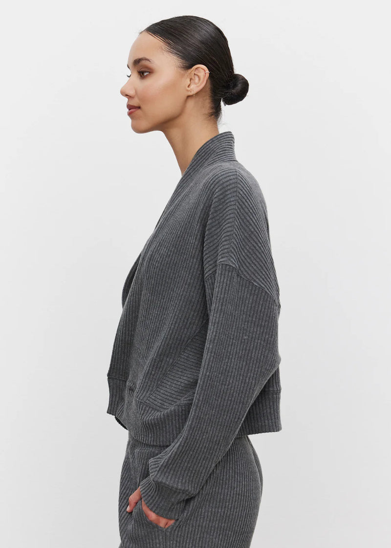 Lynette Cardigan - Charcoal