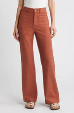 Stretch Terry Patch Pocket Pant - Imperial Topaz