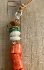 Bamboo Coral Necklace