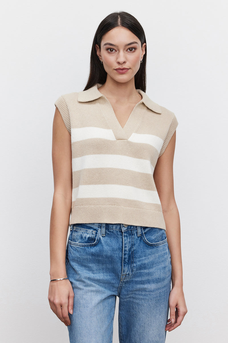 Mariette Sweater - Sable & Milk