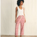 Pacific Beach Linen Pant - Clara Ikat