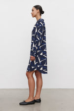 Dacey Dress - Navy