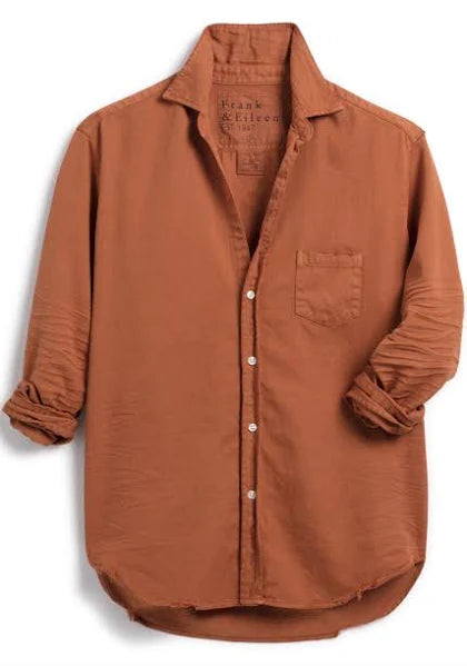 Eileen Button Up shirt - Rust