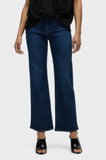 Rosie High-Rise Wide Leg Ankle Jean - Bonfire