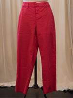 Kinsale Linen Pant- Red
