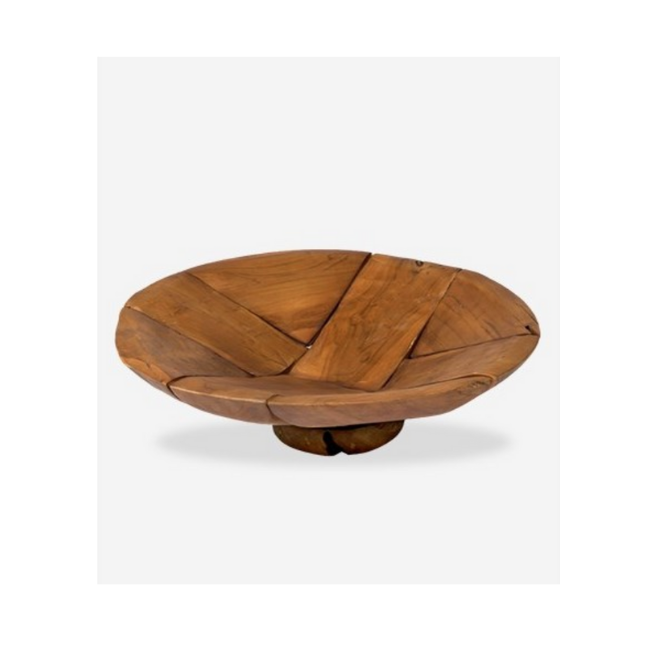 Mosaic Wood Bowl – Large