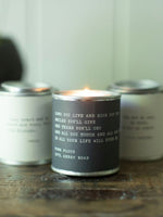 Mini Quote Candles - 3 oz