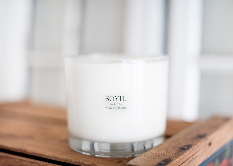 Round 3 Wick Soyil Candle