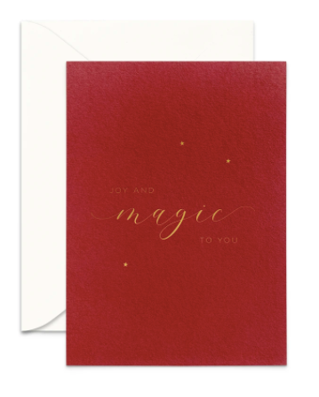 Joy And Magic Card