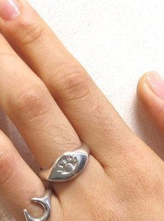 OJO Signet Ring - Silver
