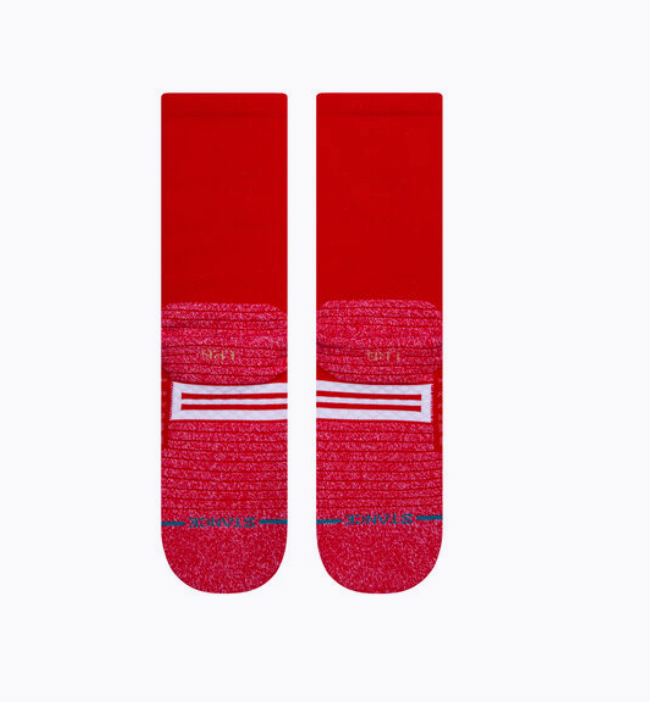 Versa Crew Socks - Red