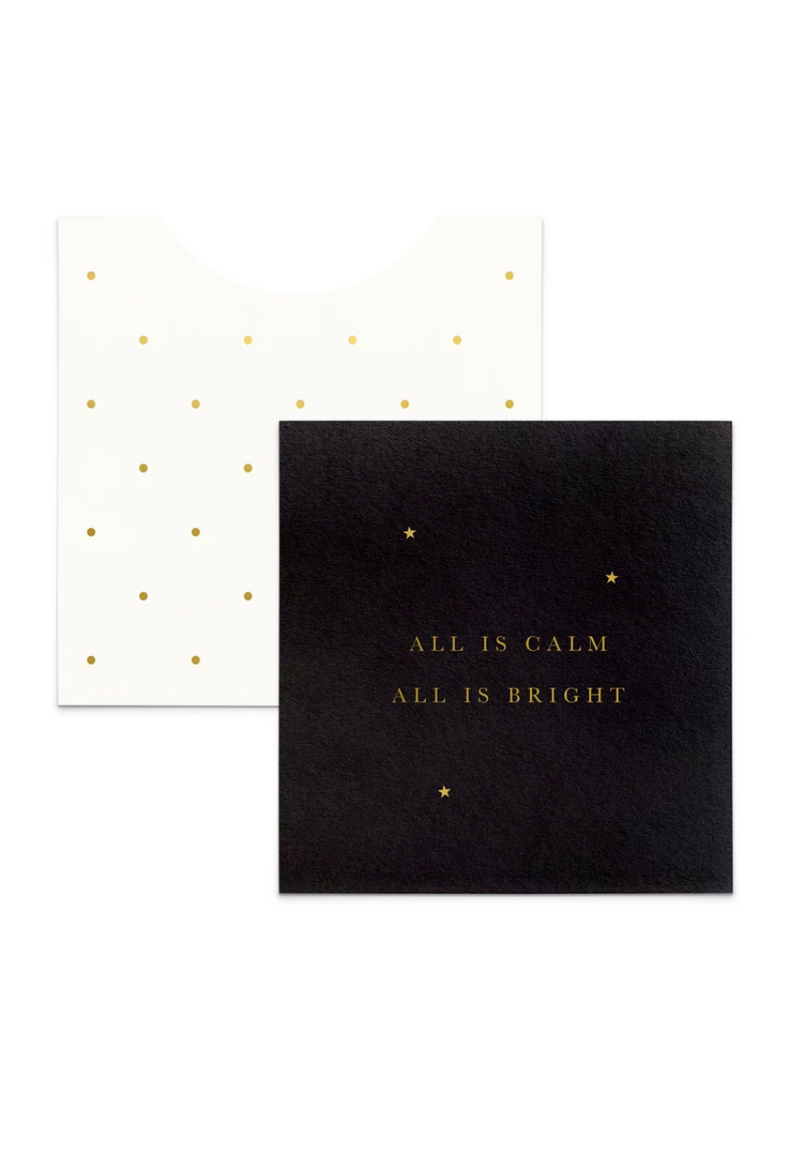 Calm & Bright Mini Card