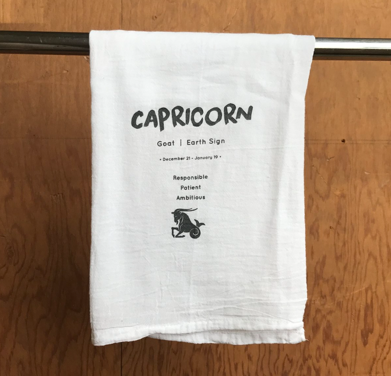 Capricorn Dish Towel