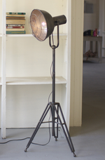 Adjustable Caged Studio Lamp