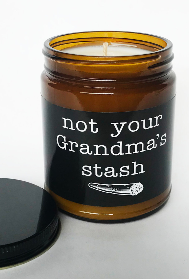 Not your Grandma's Stash 9 oz Candle