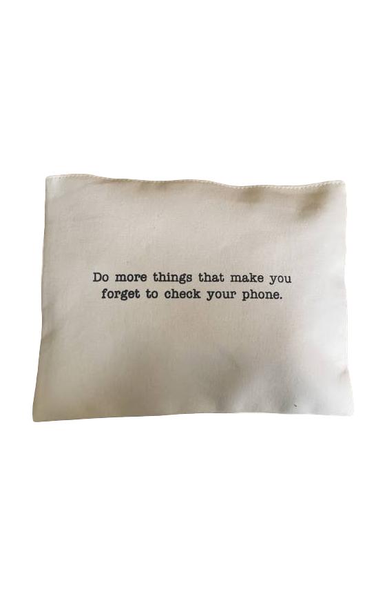 Do More Things Large Canvas Pouch